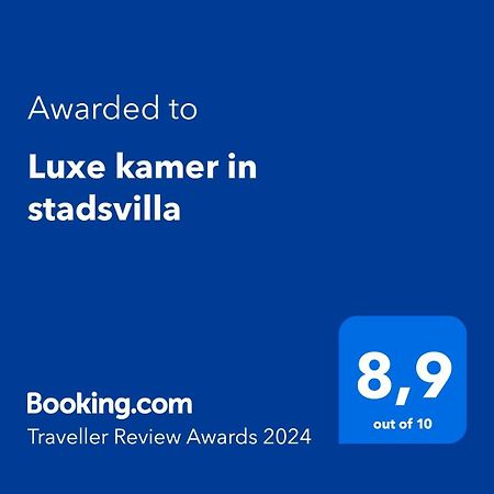 Luxe Kamer In Stadsvilla, Gratis Parkeren! Apeldoorn Exterior foto